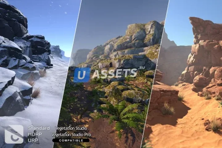 PBR Rocks - Nature Pack