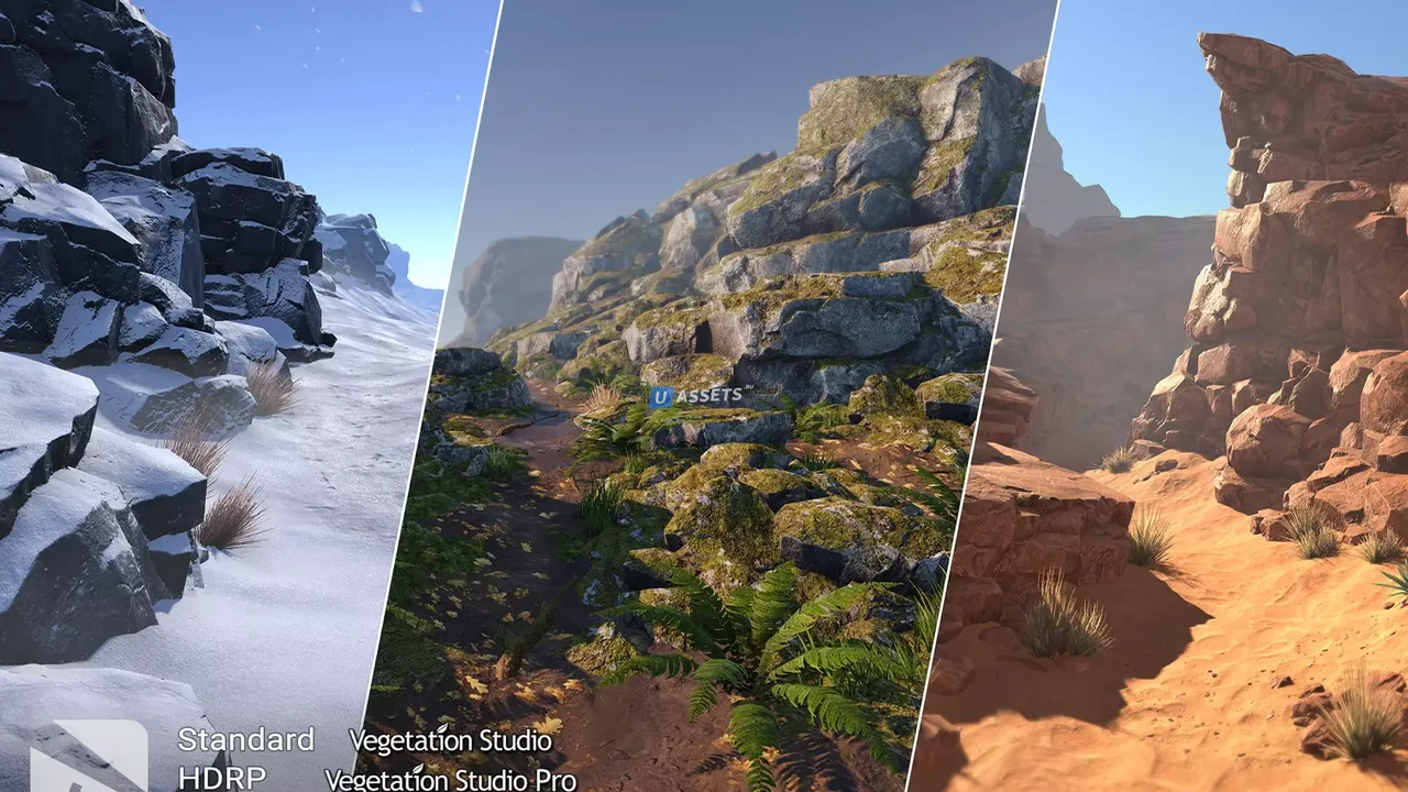 PBR Rocks - Nature Pack