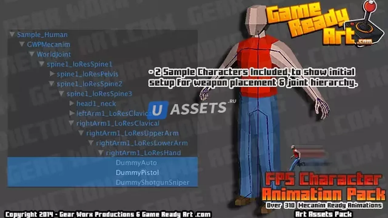 FPS Character Animation Pack