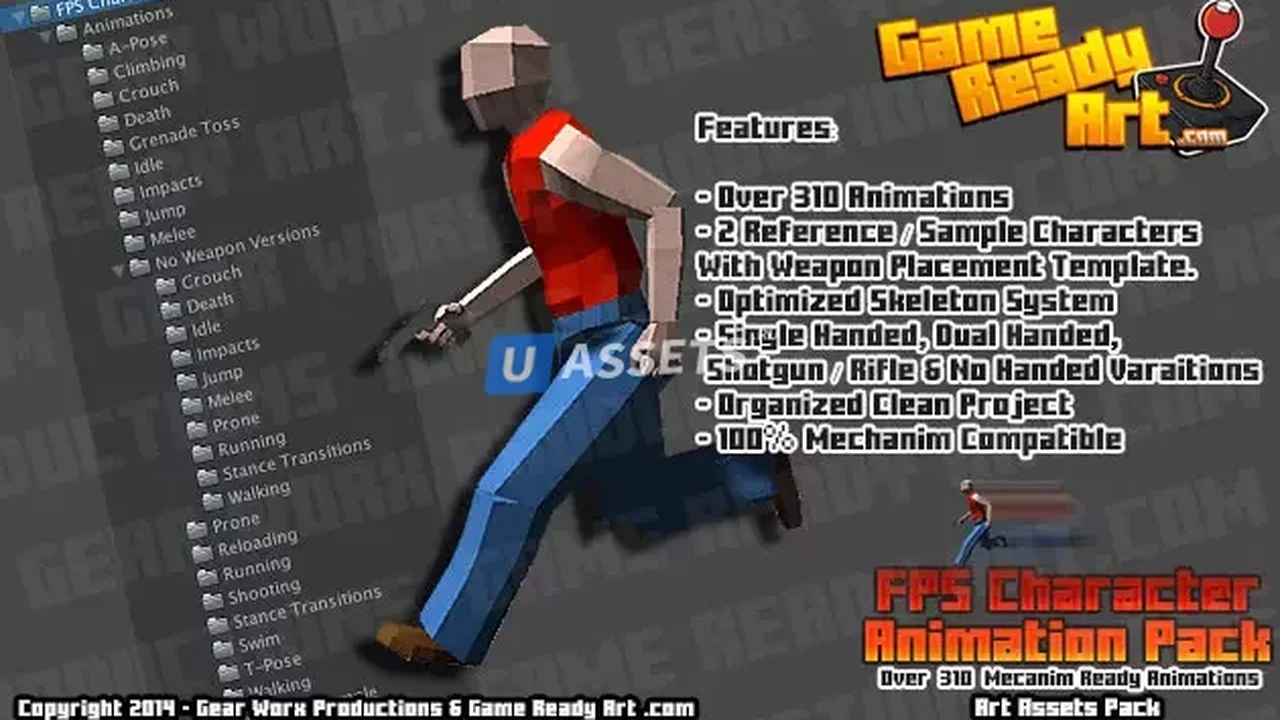 FPS Character Animation Pack