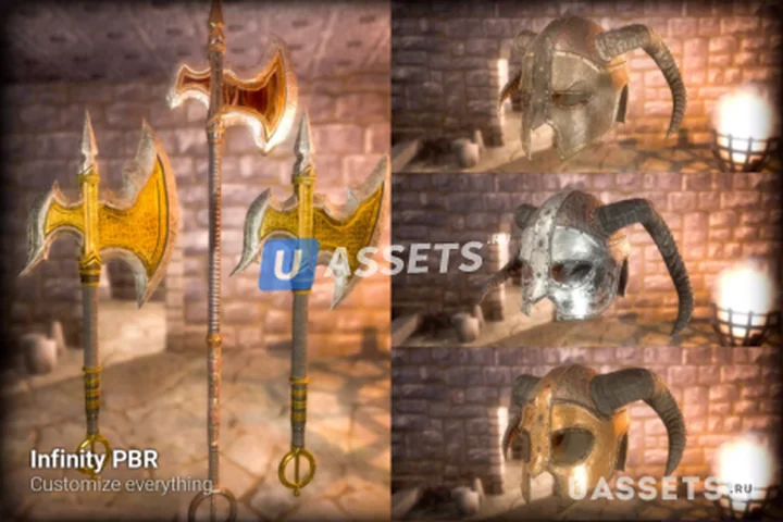 Weapons & Armor PBR Pack 1