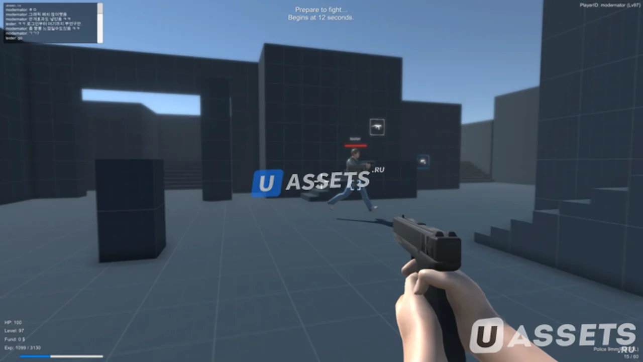 Multiplayer Photon Zombie Defence FPS Example