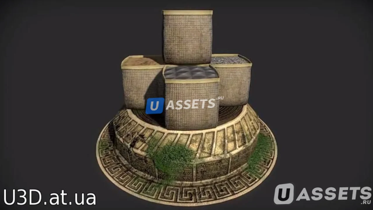 3D Model - Hesco Box