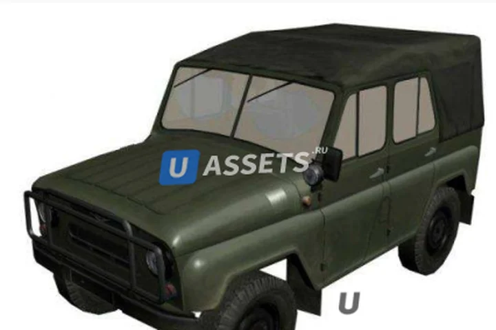 3D Model - UAZ