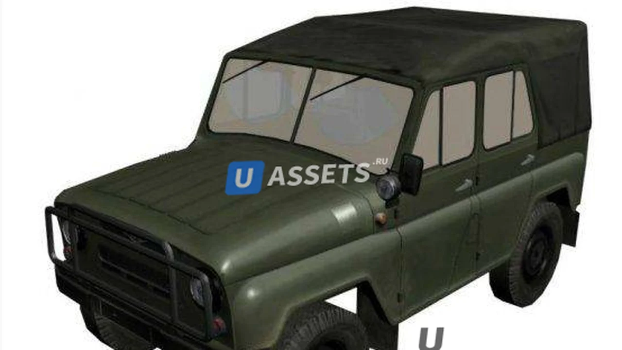 3D Model - UAZ