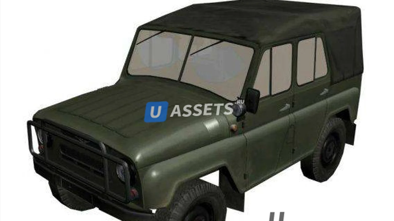 3D Model - UAZ