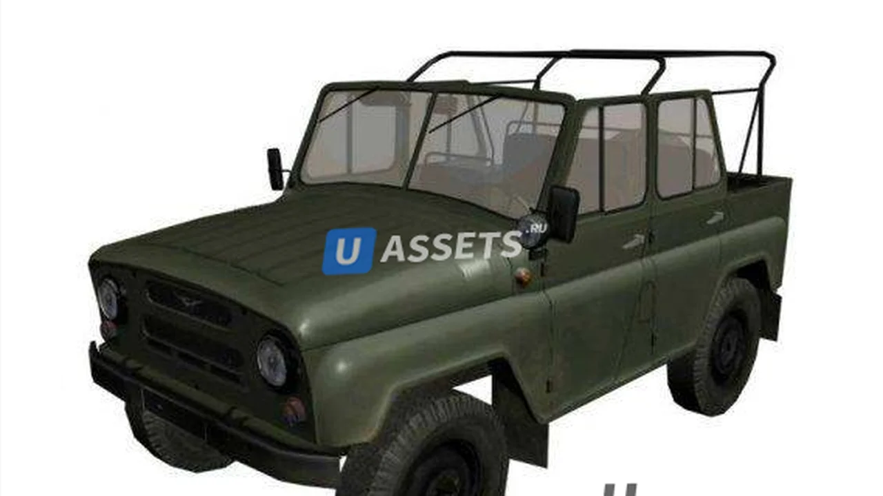 3D Model - UAZ