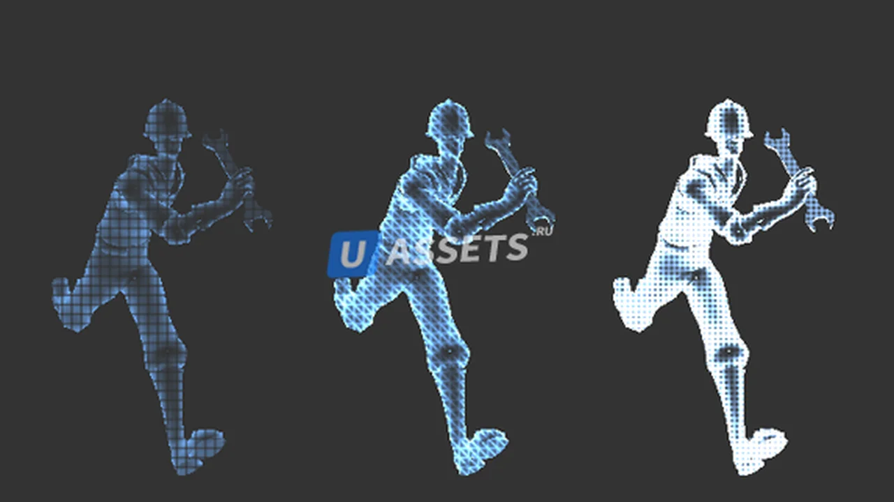 Wall Vision Outline Image Effect