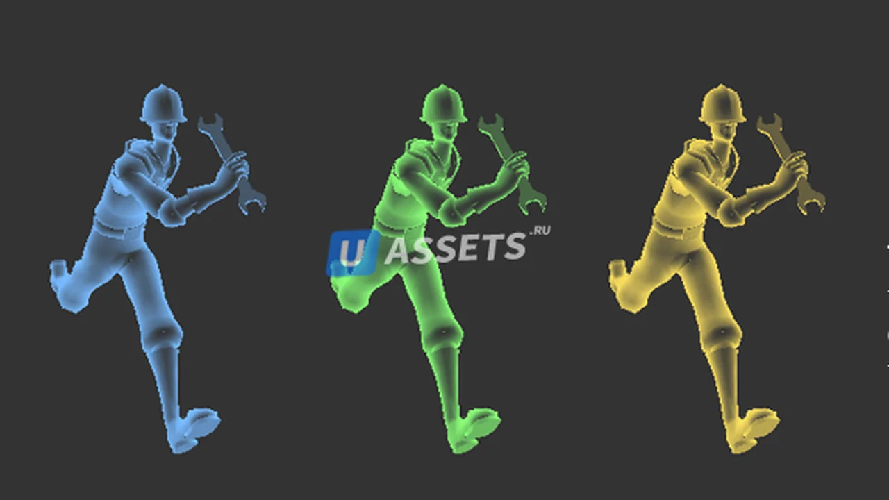 Wall Vision Outline Image Effect