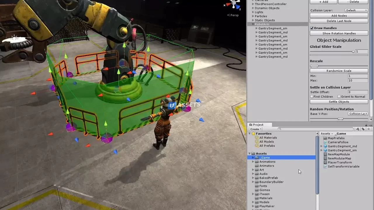 Boundary and Prefab Tool