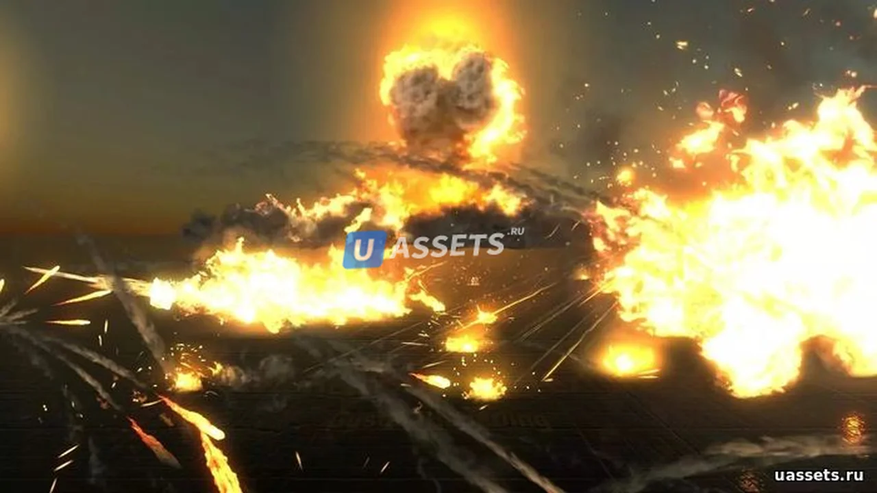 Explosive Realistic VFX Texture Pack