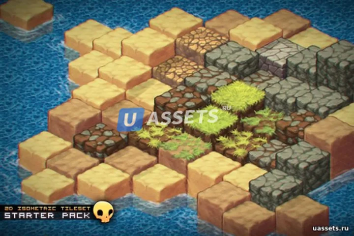 2D Isometric Tile Starter Pack