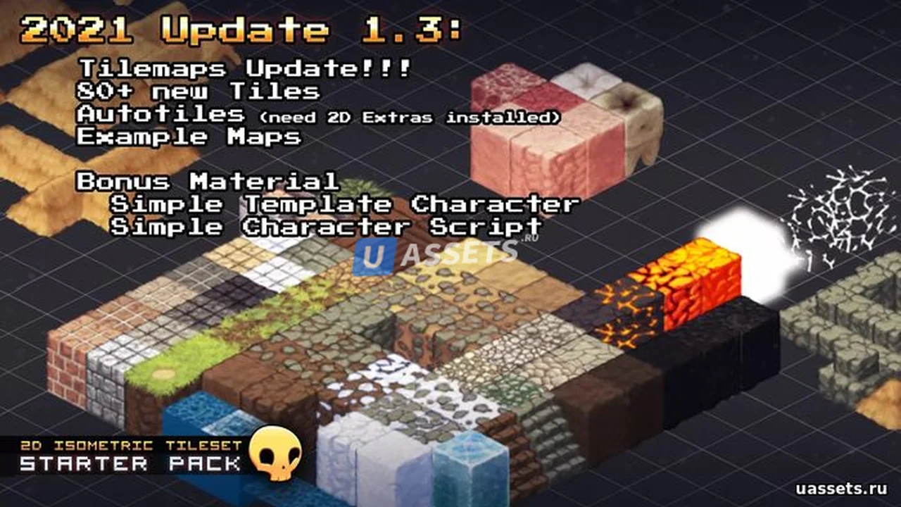 2D Isometric Tile Starter Pack