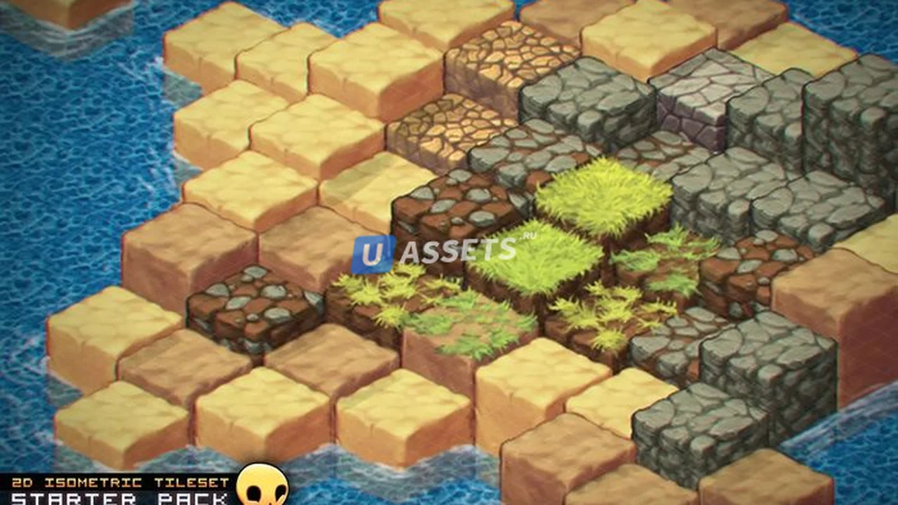 2D Isometric Tile Starter Pack