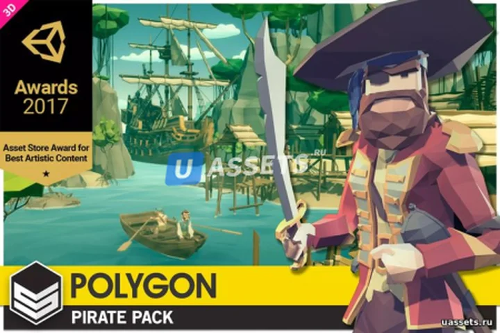 POLYGON Pirates - Low Poly