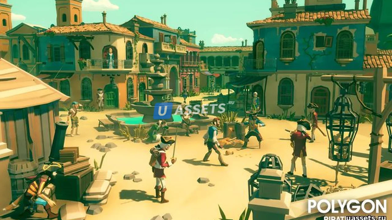 POLYGON Pirates - Low Poly