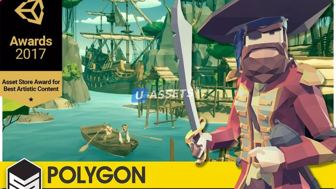POLYGON Pirates - Low Poly