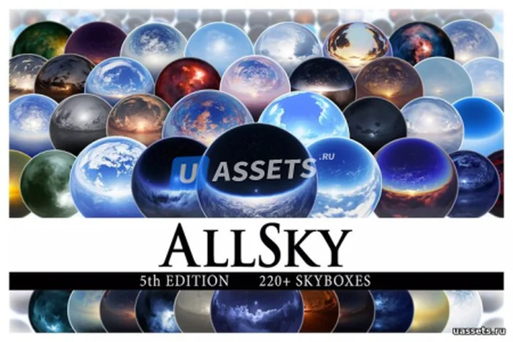 AllSky - 220+ Sky / Skybox Set