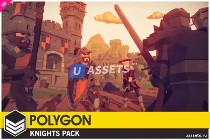POLYGON Knights - Low Poly 3D Art by Synty