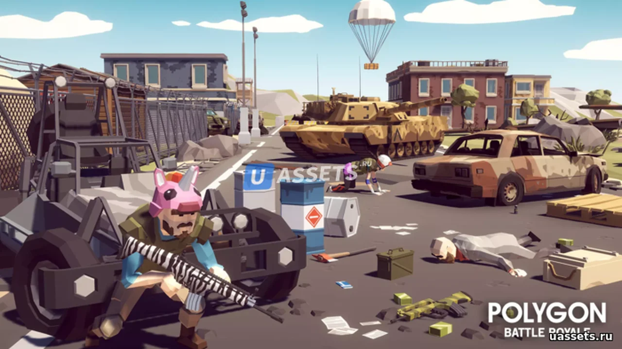 POLYGON Battle Royale - Low Poly 3D Art by Synty