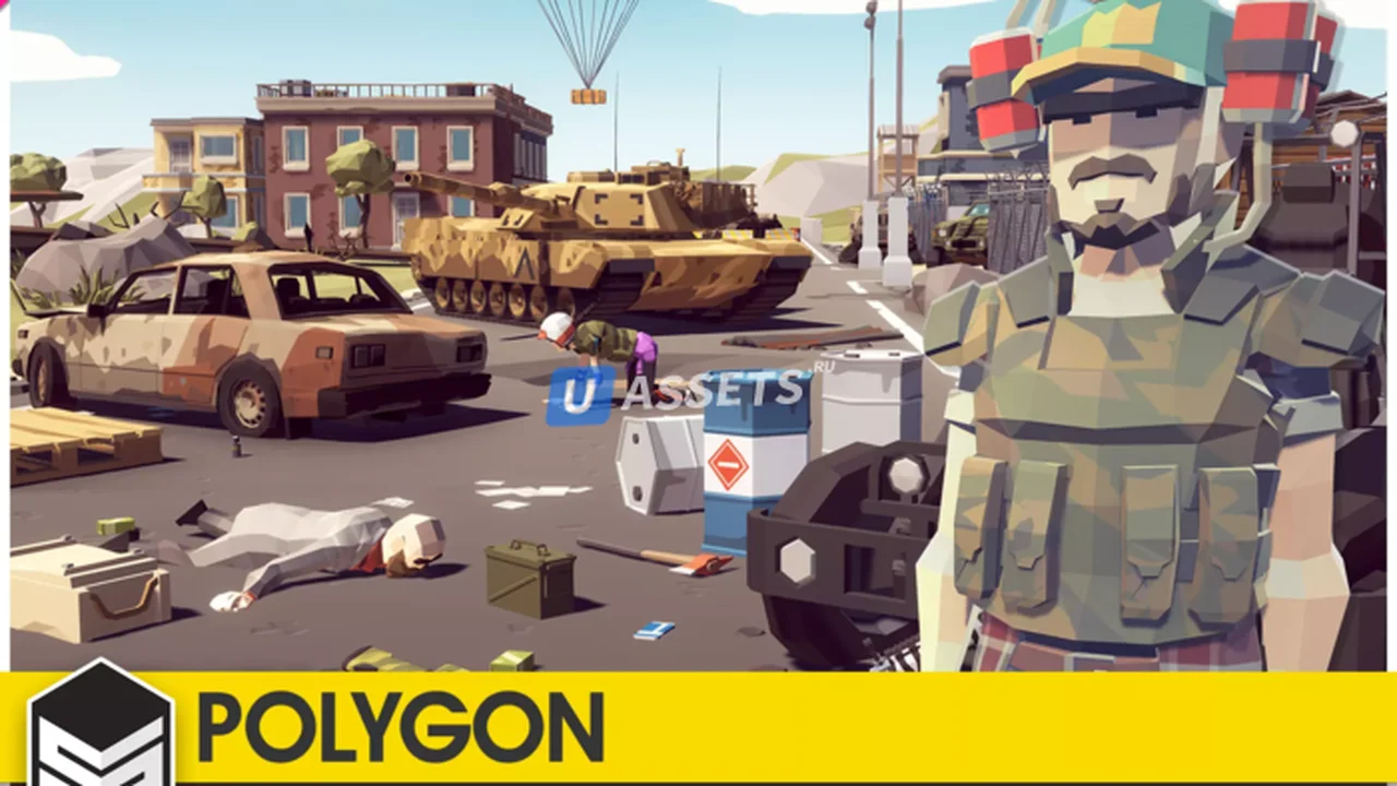 POLYGON Battle Royale - Low Poly 3D Art by Synty