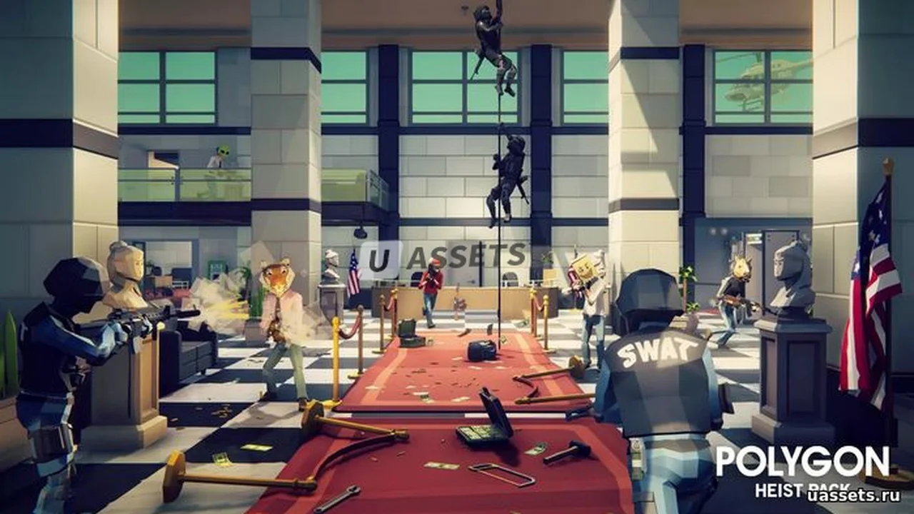 POLYGON Heist - Low Poly 3D