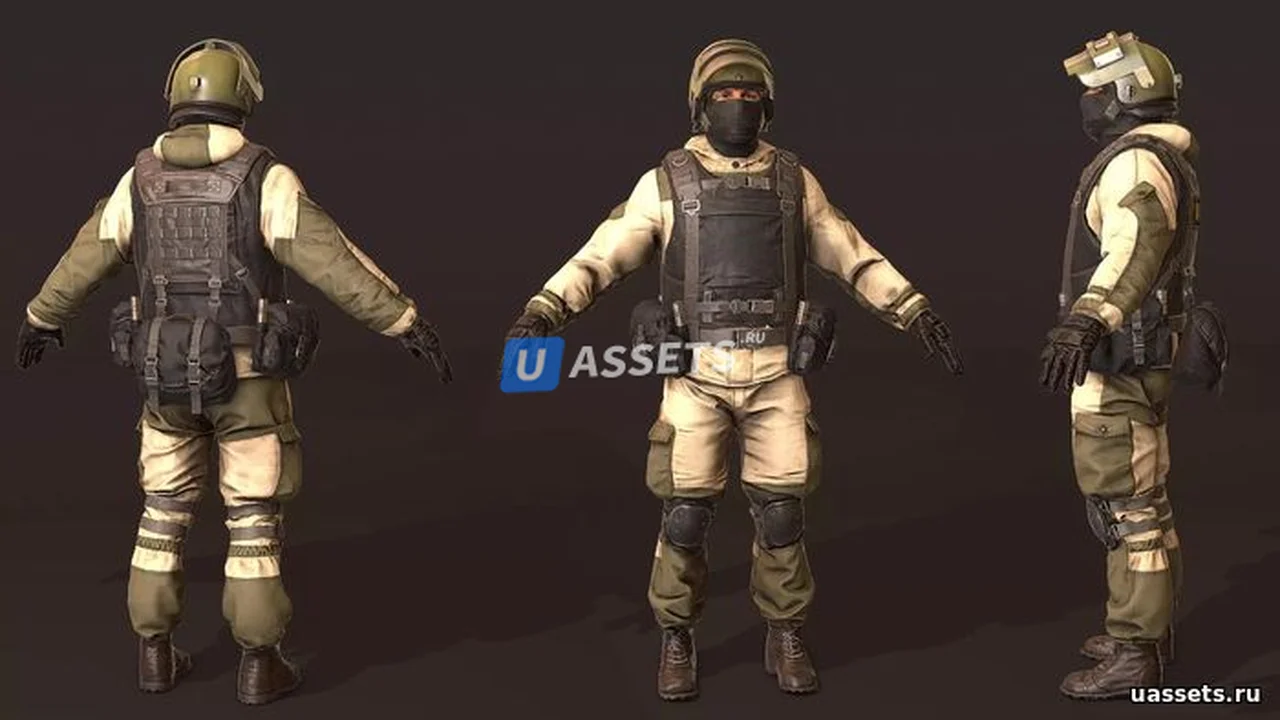 Russian Soldier Camo Pack