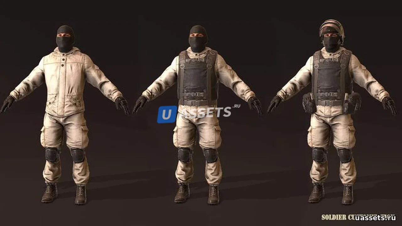 Russian Soldier Camo Pack