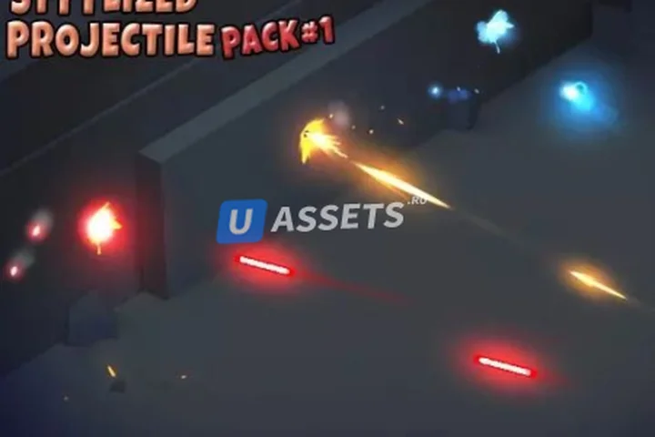Stylized Projectile Pack 1