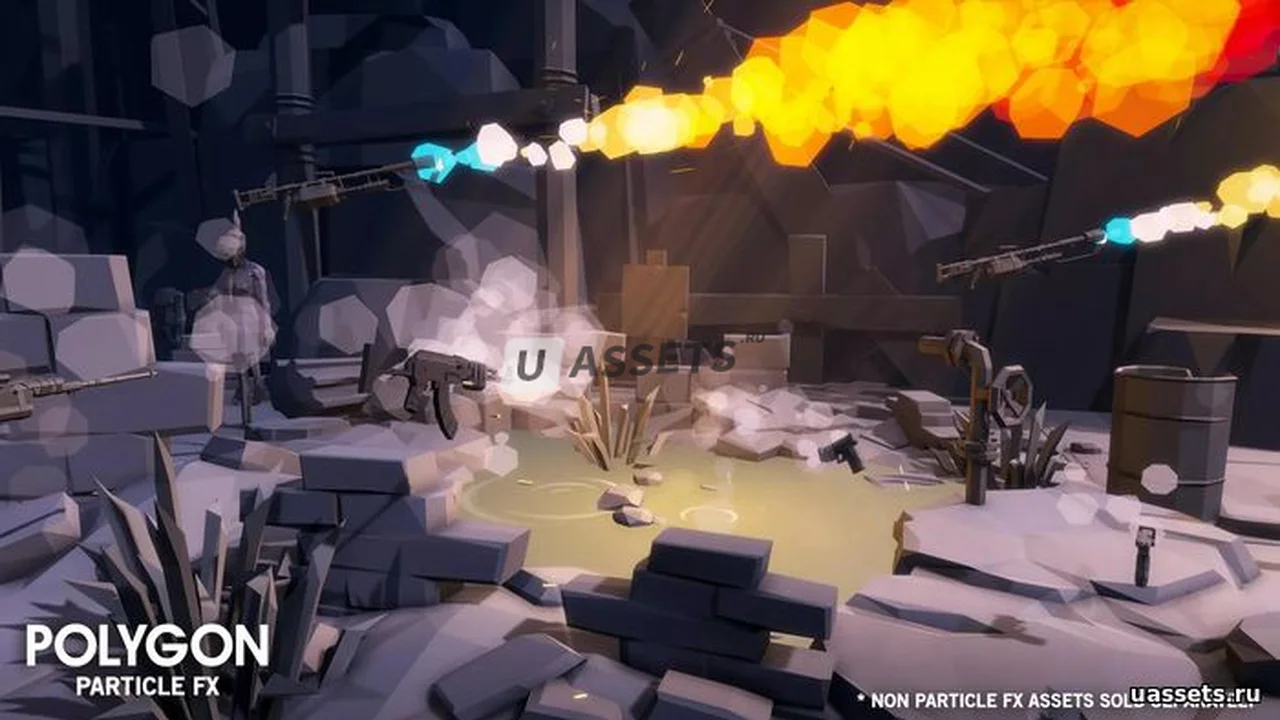 POLYGON Particle FX - Low Poly 3D