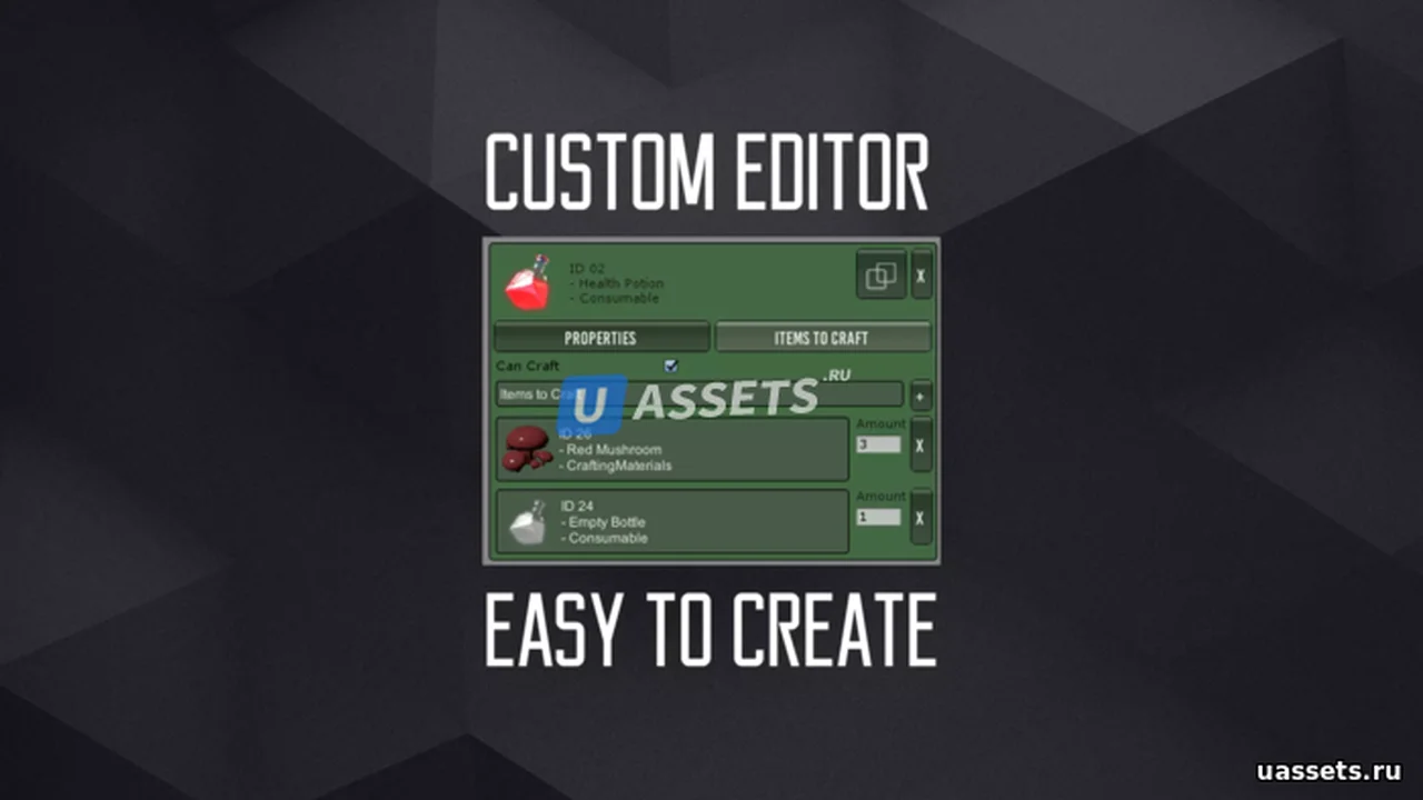 Invector Crafting Add-on