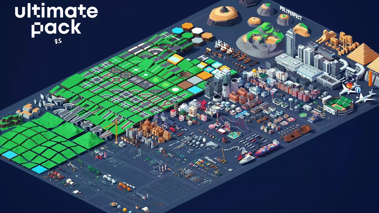 Low Poly Ultimate Pack