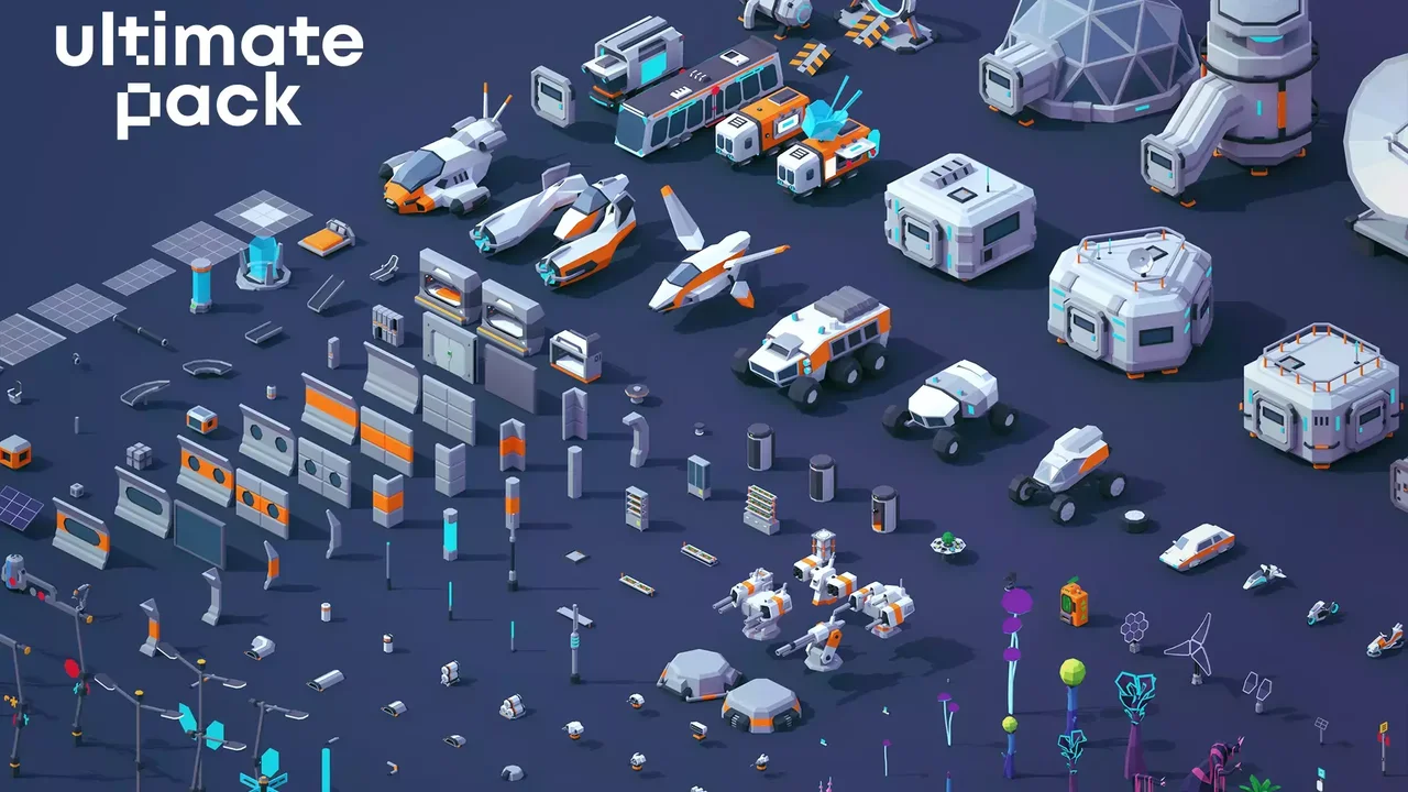 Low Poly Ultimate Pack