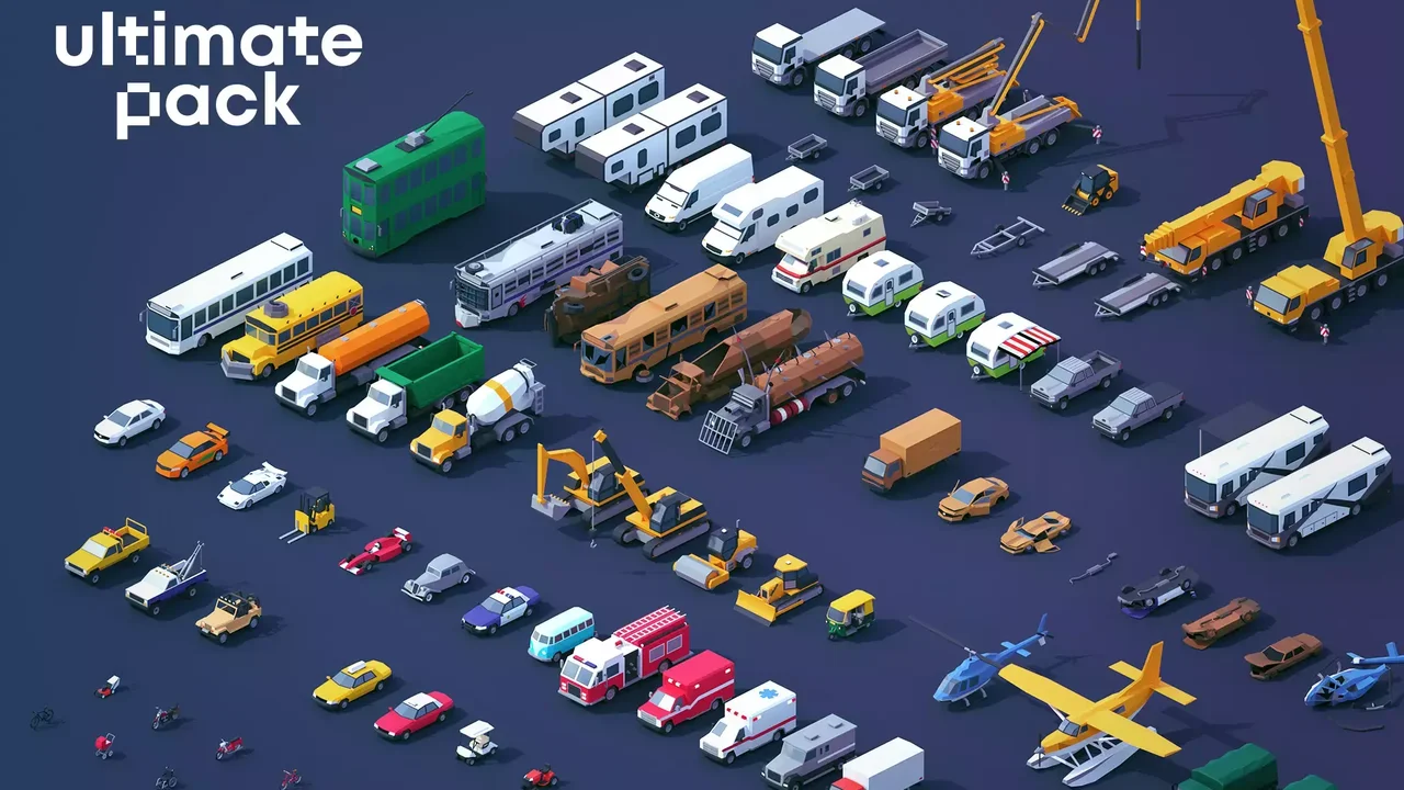 Low Poly Ultimate Pack
