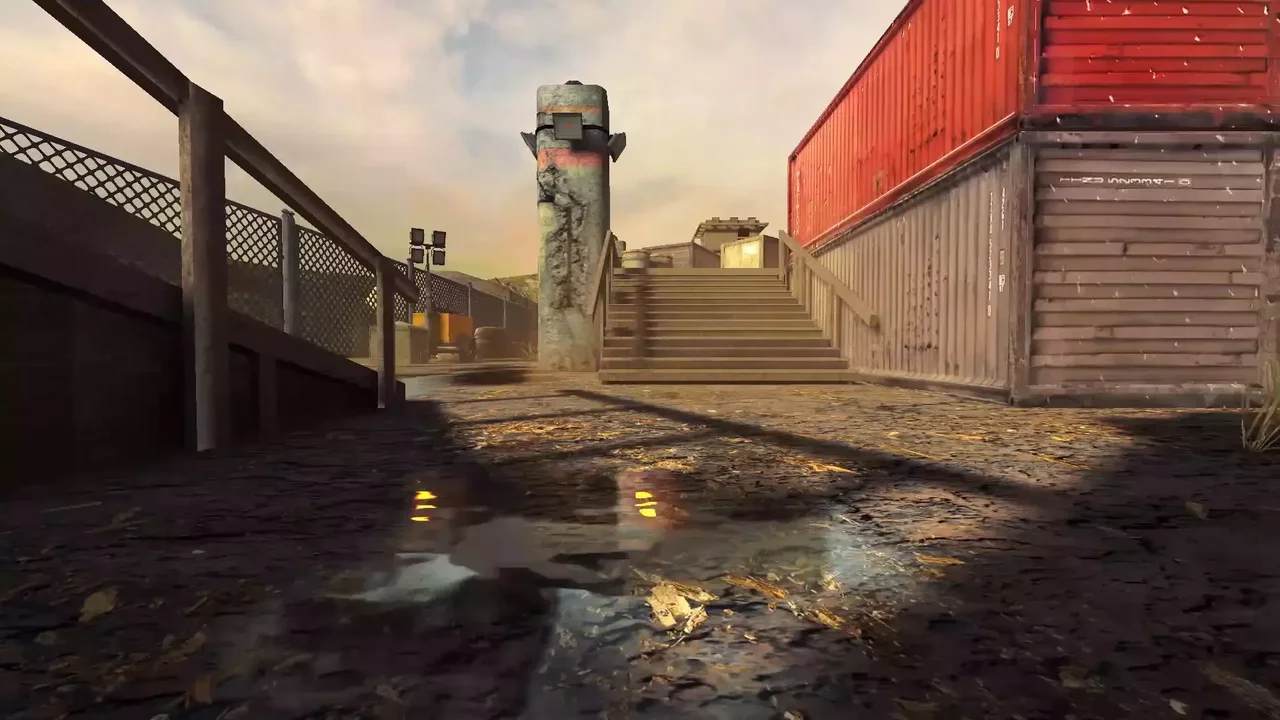 FPS Shooting Mobile Game Optimized Environment