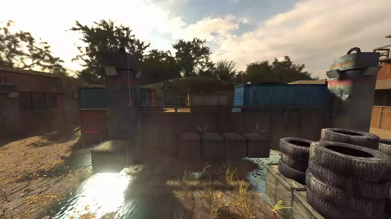 FPS Shooting Mobile Game Optimized Environment