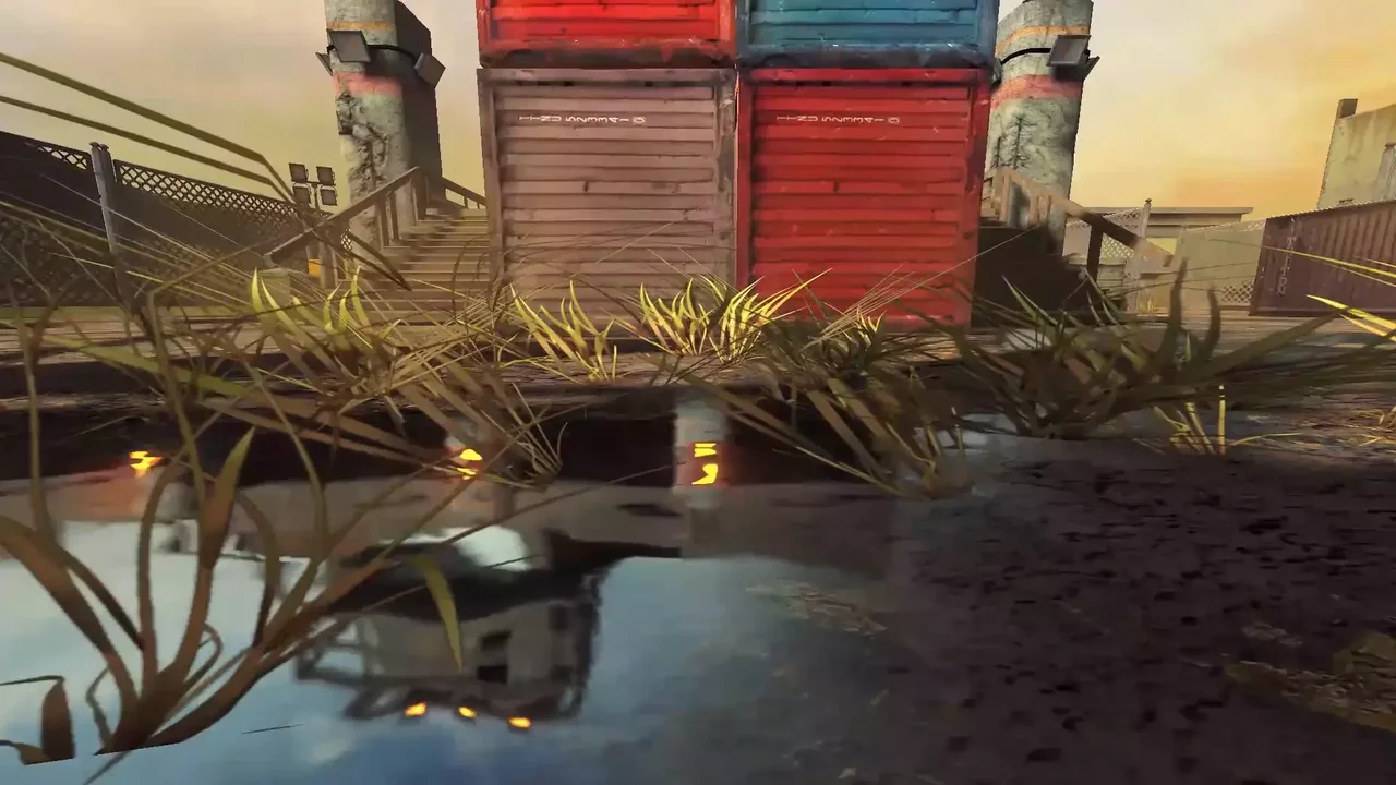 FPS Shooting Mobile Game Optimized Environment