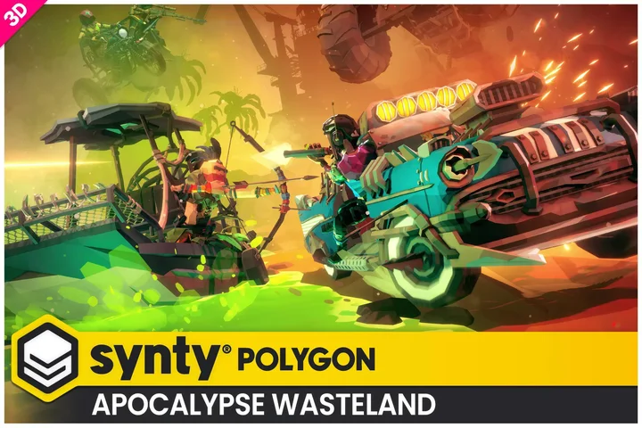 Apocalypse Wasteland - Synty POLYGON