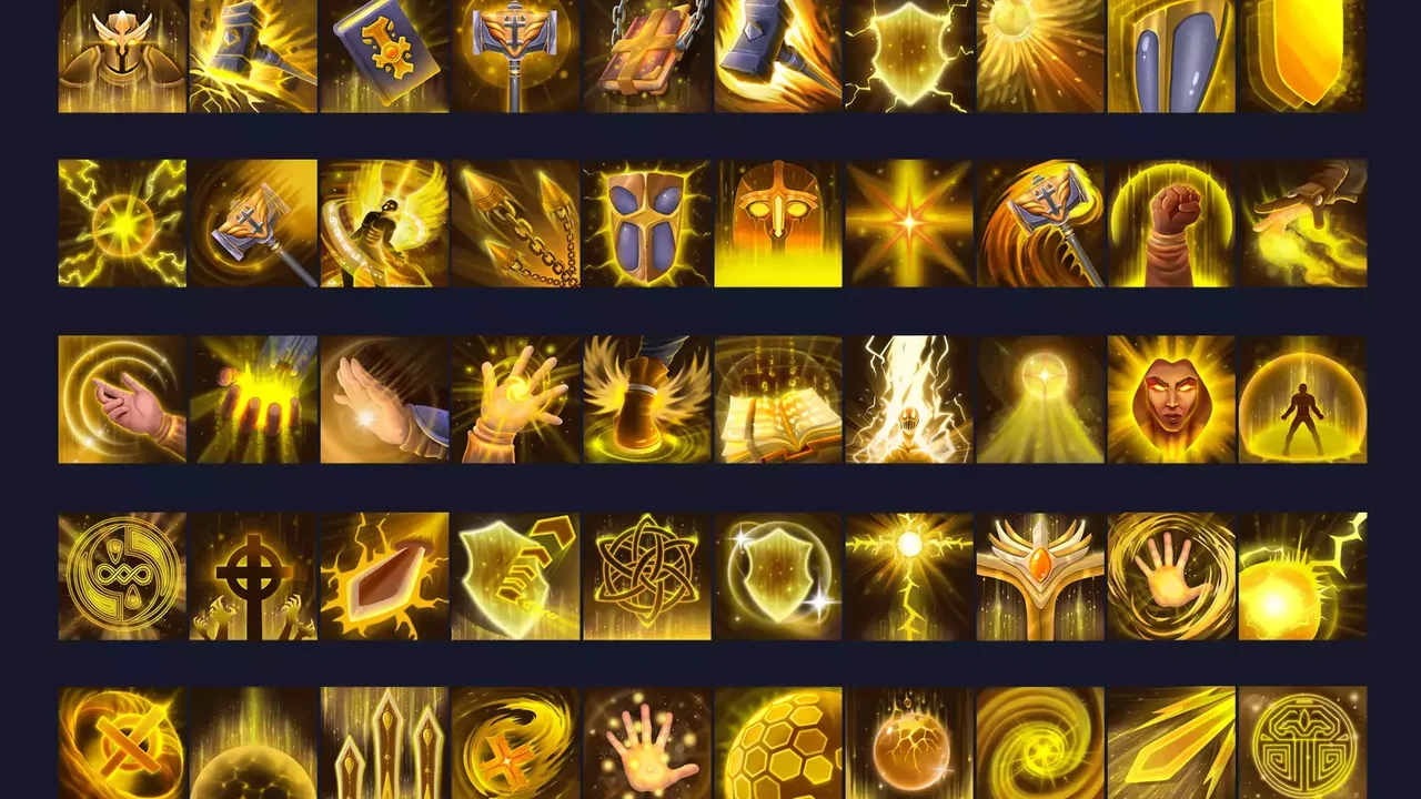 5800 Fantasy RPG Icons Pack