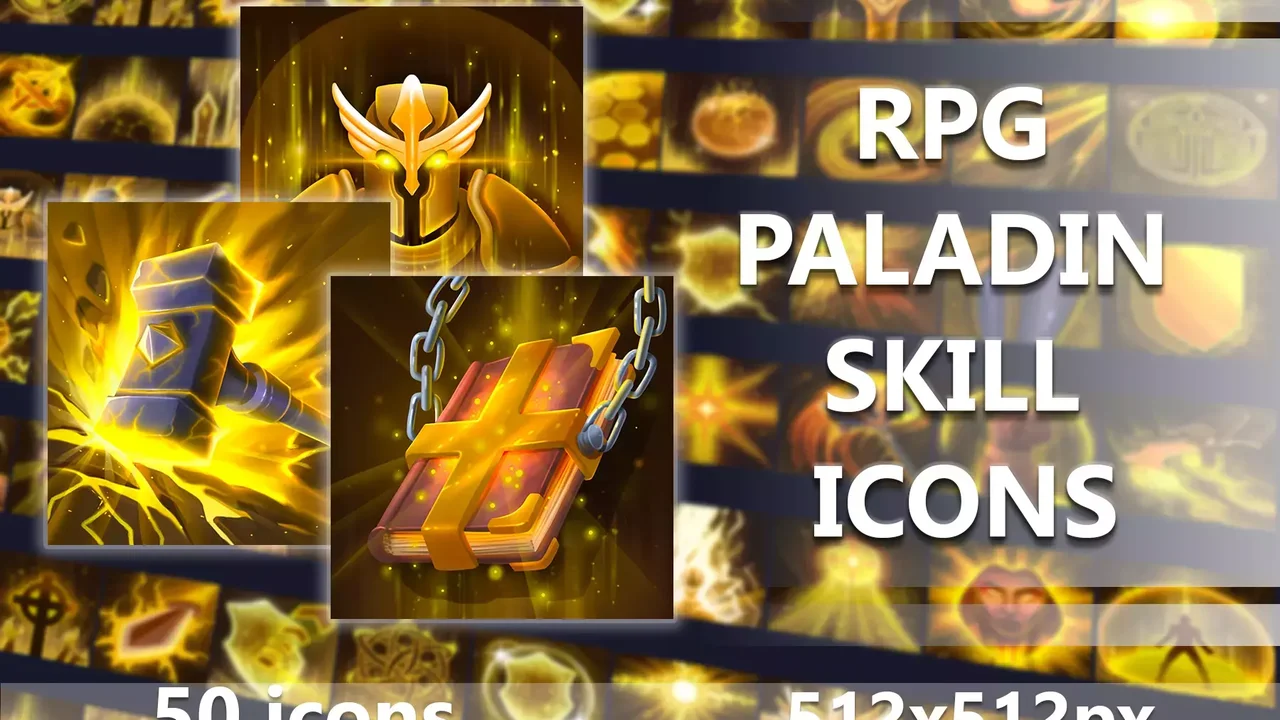 5800 Fantasy RPG Icons Pack