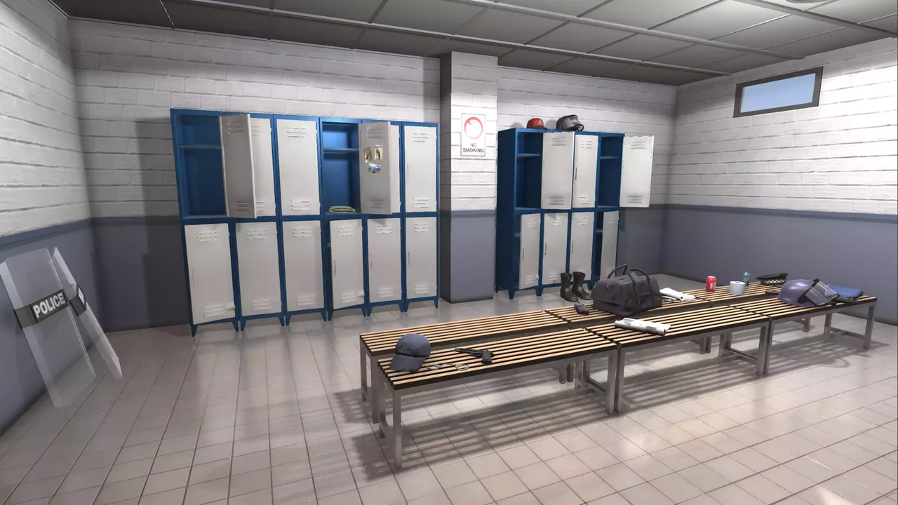 Police Changing Room