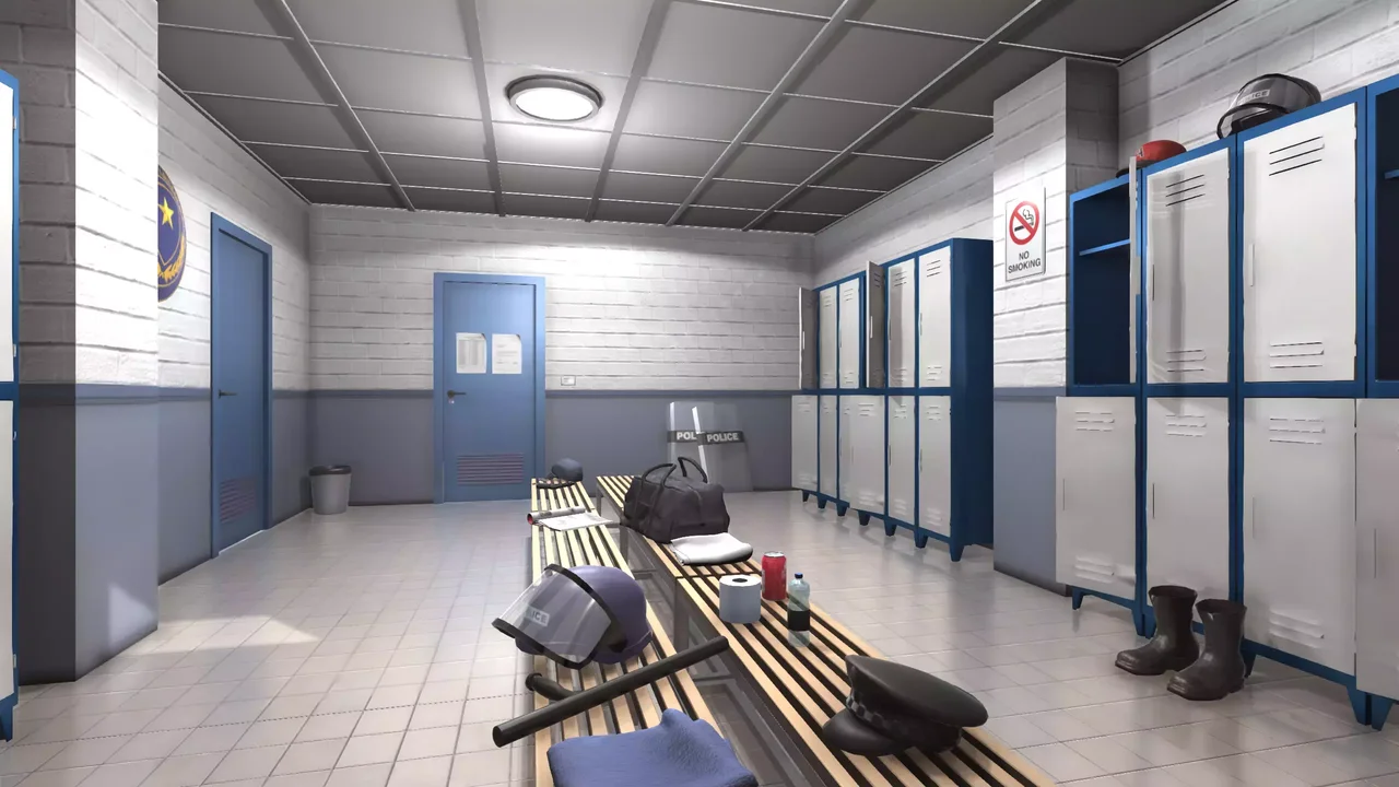 Police Changing Room