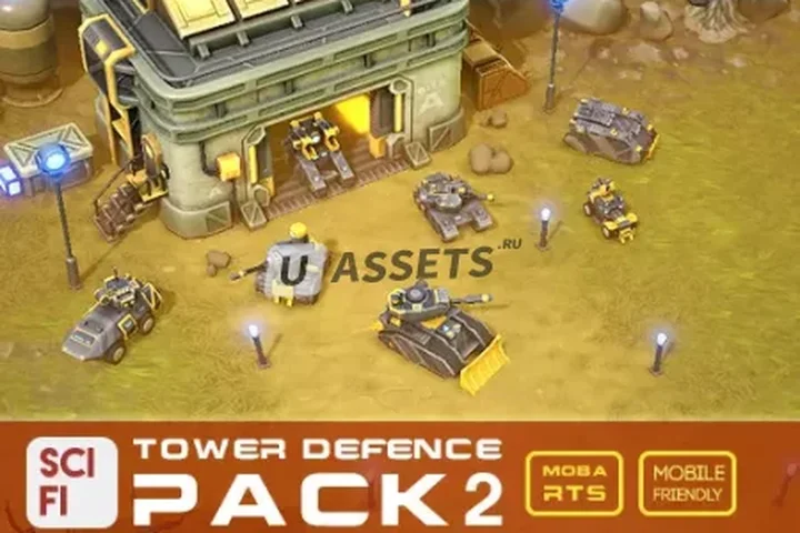 SCI-FI Tower Defense Pack 2