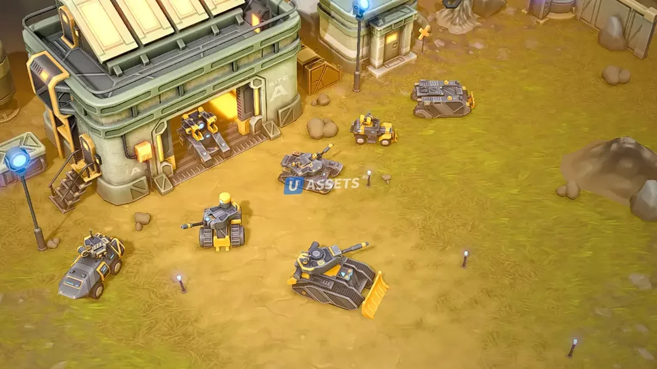 SCI-FI Tower Defense Pack 2