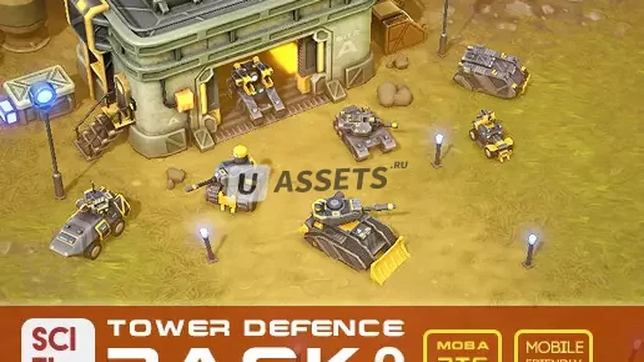 SCI-FI Tower Defense Pack 2
