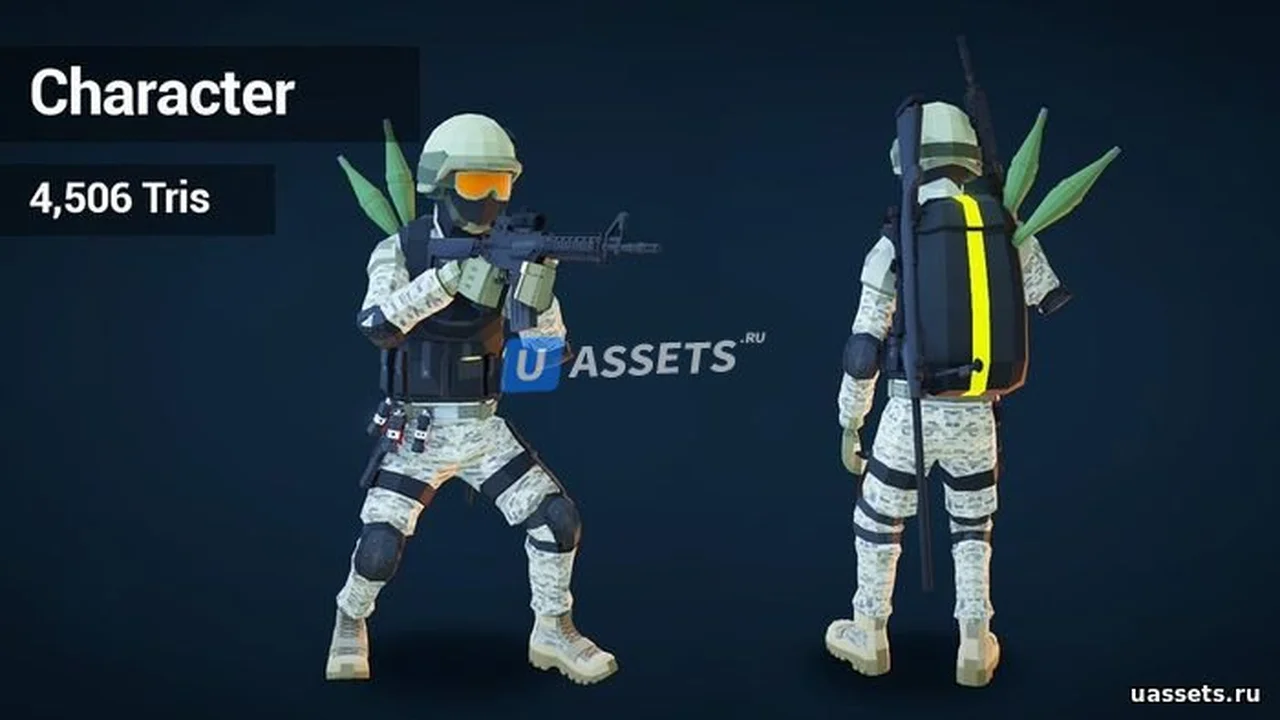 Low Poly FPS Pack