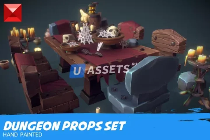 Dungeon Props Pack (100+ Objects)
