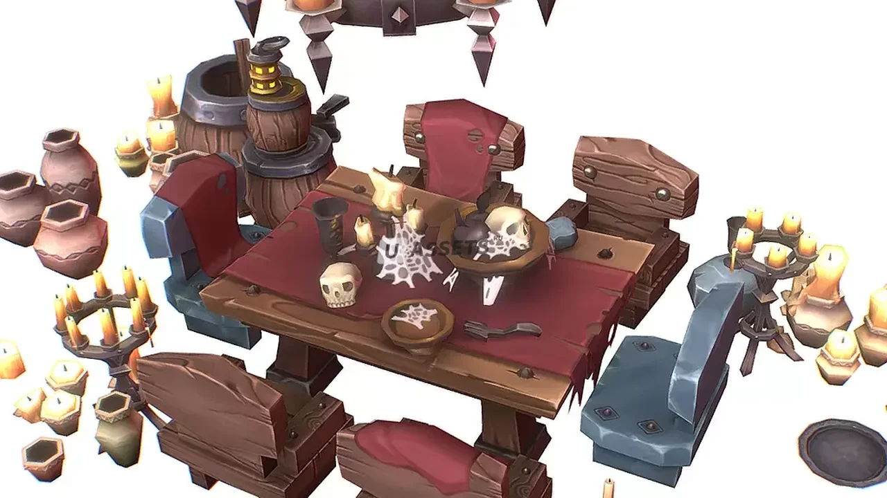 Dungeon Props Pack (100+ Objects)