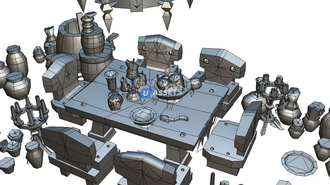 Dungeon Props Pack (100+ Objects)