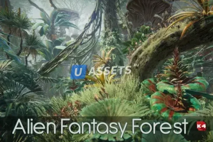 Alien Fantasy Forest